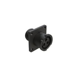1 pcs : FLS010N3S03 - Standard Circular Connector 3 POS SQUARE FLANGE RECEPT