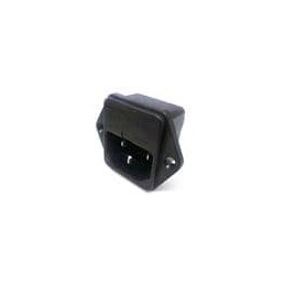 1 pcs : 522-0010 - AC Power Entry Modules POWER INLET FUSED