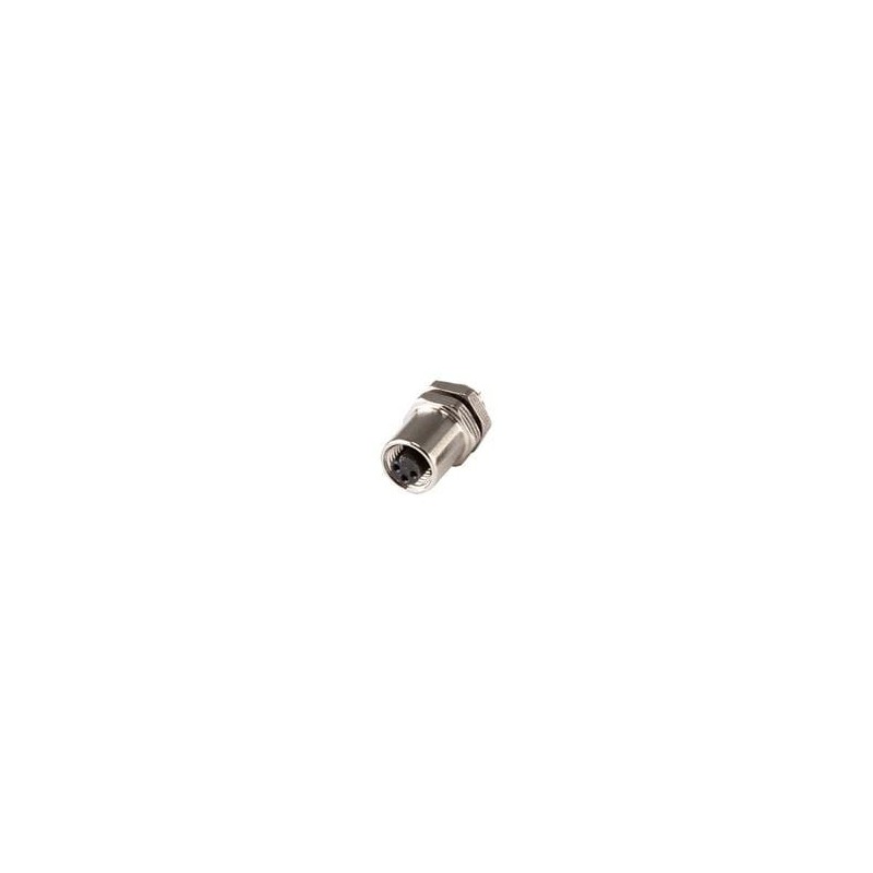 1 pcs : CDM508-03A-FT-R505-67 - Circular Metric Connectors Solder Type,Rear Fastened M5*0.5,A-Coding 3PIN ,Screw Copper alloy