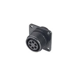 1 pcs : C90-3102R14S-6S - Circular MIL Spec Connector 6P PANEL SOCKET MIL-C-5015 COMPTBL