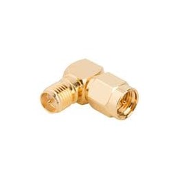 1 pcs : 132172RP - RF Adapters - In Series SMA R/A PLUG TO SMA REV POLARITY JACK