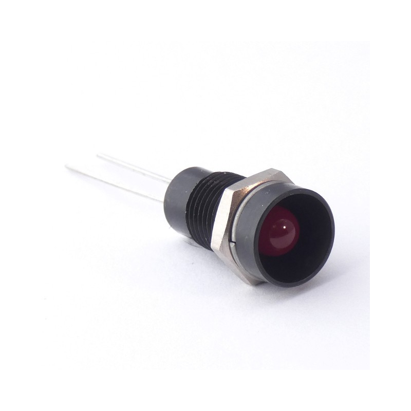 1 pcs - CML Innovative Technologies Panel Mount Indicator, 8mm Mounting Hole Size, Lead Wires Termination, IP40