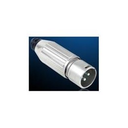 1 pcs : AAA3MWZ - XLR Connectors AG PLT 3 PIN WHT CON