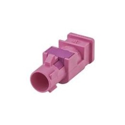 1 pcs : 59Z064-000H - RF Connector Accessories Plastic housing Plug Straight H Violet