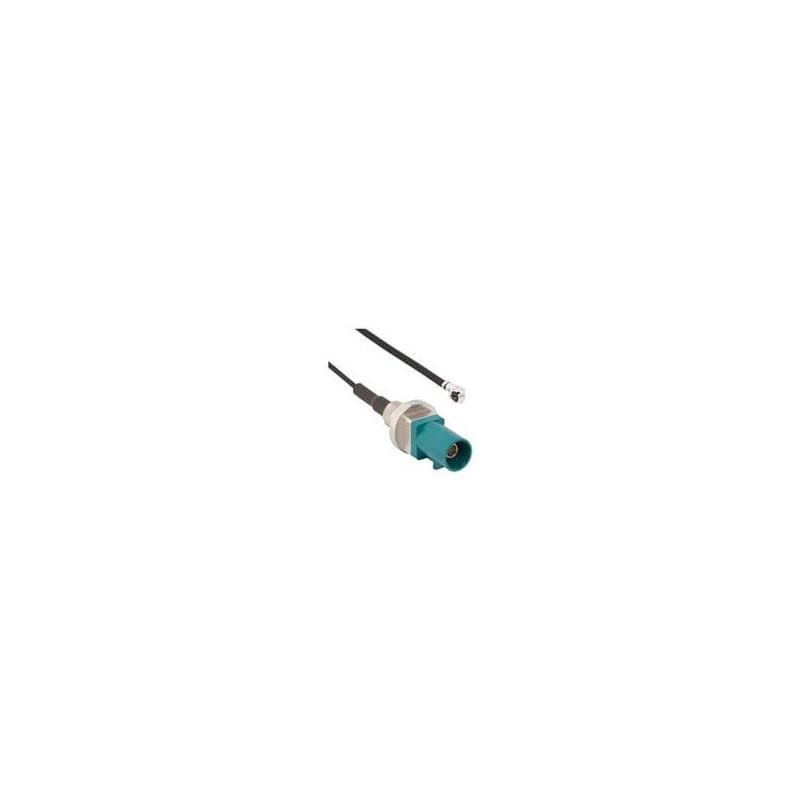 1 pcs : 095-820-109-15Z - RF Cable Assemblies FKRA(M)-AMC(M)1.37MM 5.91 Str Blkhd Plug