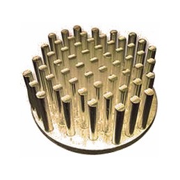 1 pcs - Heatsink, Universal Round Alu, 8.55K/W, 50 (Dia.) x 20mm, Adhesive Foil, Conductive Foil