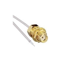 1 pcs : CSS-SGAF-050-STTN - RF Cable Assemblies Cable Assembly Coaxial SMA to Cable 0.047' Semi-Rigid Cable 1.969' (50.00mm)