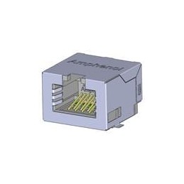 1 pcs : RJE3A1886401 - Modular Connectors / Ethernet Connectors MODULAR JACK