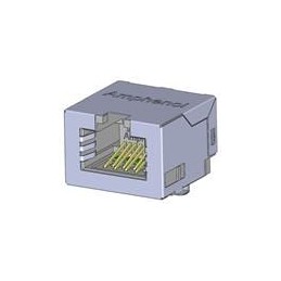 1 pcs : RJE3A1886402 - Modular Connectors / Ethernet Connectors MODULAR JACK