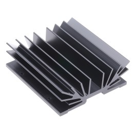 1 pcs - Heatsink, 2.7K/W, 75 x 70 x 25mm, Screw