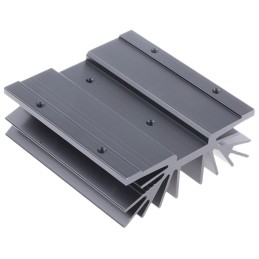 1 pcs - Heatsink, 2.7K/W, 75 x 70 x 25mm, Screw