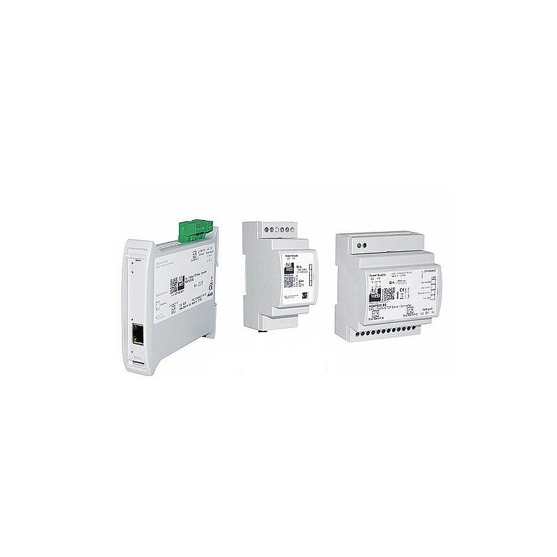 1 pcs - Wachendorff HD67xxx Series Gateway Server for Use with Modbus TCP and Modbus RTU, Digital, Digital