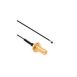 1 pcs : 336320-12-0200 - RF Cable Assemblies SMA BHJkIP67RP-AMC P 1.13mm CB 200mm ExM