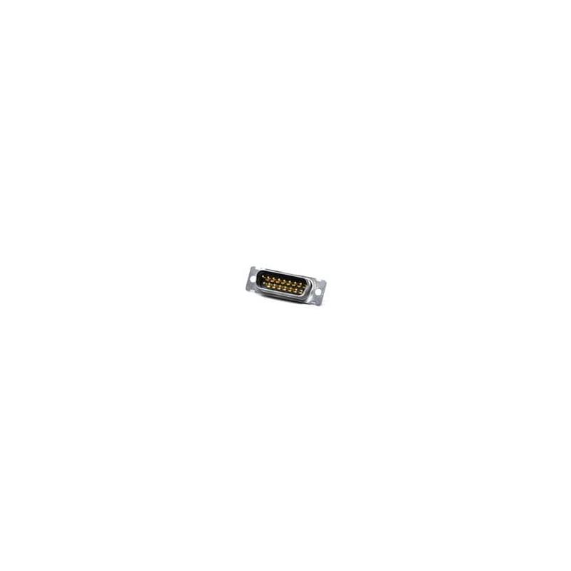 1 pcs : DAM15PF225 - D-Sub Standard Connectors D-Sub 15 Pin/ solder cup, SST shell