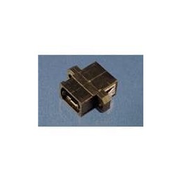 1 pcs : 106181-0000 - Fibre Optic Connectors MTP Adapter Assy Sn Snap/Screw Mnt BLK