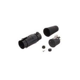 1 pcs : AP-4-11 - Loudspeaker Connectors Fem CBL conn MACHINE cont PLSTC Shell