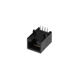 1 pcs : 44050-0001 - Modular Connectors / Ethernet Connectors 8/8 RA LO PROFILE