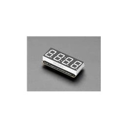 1 pcs : 5599 - LCD Numeric Display Modules Assembled Adafruit 0.56 4-Digit 7-Segment Display - w/ I2C Backpack STEMMA QT - Red