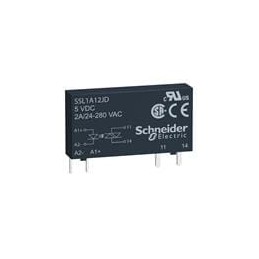 1 pcs : SSL1A12BD - Solid State Relays - PCB Mount 2A 24-280VAC ZERO 15-30VDC SSR SLIM 1