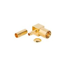 1 pcs : 903-289P-51A - RF Connectors / Coaxial Connectors R/A PLG 316DS GLD