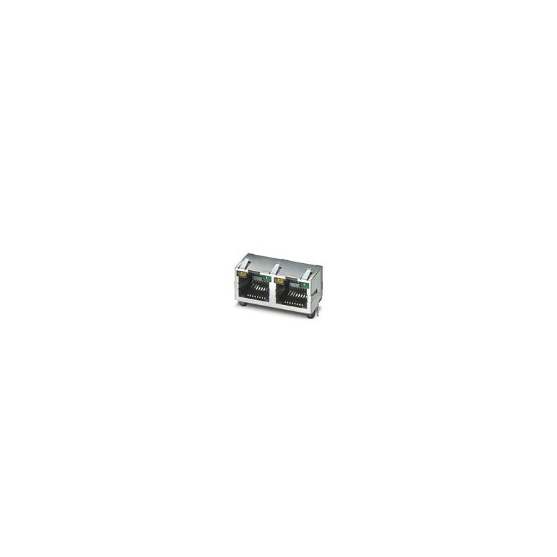 1 pcs : 1149854 - Modular Connectors / Ethernet Connectors CUC-MP-J1ST-A/2R4LT THR-LED
