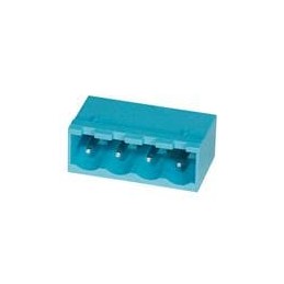 1 pcs : TBP01R1-508-04BE - Pluggable Terminal Blocks Terminal block, pluggable, 5.08, receptical, 4 pole, blue