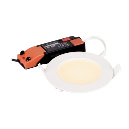 1 pcs - RS PRO 6 W Round LED Panel Light, Cool White, Daylight, Warm White, L 120 mm W 120 mm