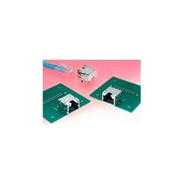 1 pcs : TM11R-5M2-88(01) - Modular Connectors / Ethernet Connectors 8P F SUB MODULAR R/A BRD MNT THROUGH HOL