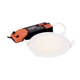 1 pcs - RS PRO 6 W Round LED Panel Light, Cool White, Daylight, Warm White, L 120 mm W 120 mm