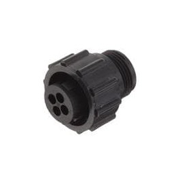 1 pcs : 206060-1 - Standard Circular Connector PLUG 4 POSITION shell size 11