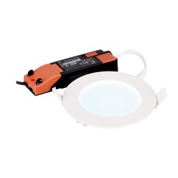 1 pcs - RS PRO 6 W Round LED Panel Light, Cool White, Daylight, Warm White, L 120 mm W 120 mm