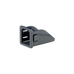 1 pcs : CMNZABL-X - Modular Connectors / Ethernet Connectors ADAPTER NEW ZEALAND PDL BLACK