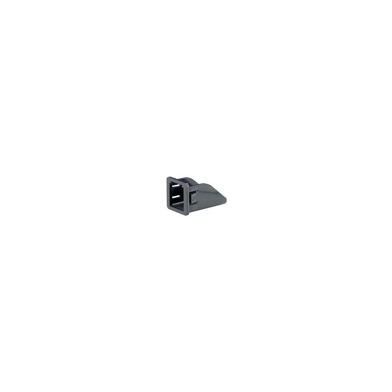 1 pcs : CMNZABL-X - Modular Connectors / Ethernet Connectors ADAPTER NEW ZEALAND PDL BLACK