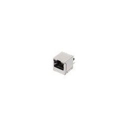 1 pcs : TMJUVHW0121102440 - Modular Connectors / Ethernet Connectors CONN JACK 1PORT VERT 100BASE-T