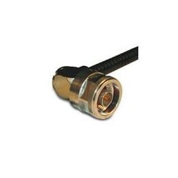 1 pcs : 172177 - RF Connectors / Coaxial Connectors N RIGHT ANGLE PLUG STD CABLE CRIMP