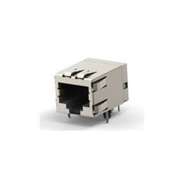1 pcs : 5406295-1 - Modular Connectors / Ethernet Connectors MJ ASSY,S/P 8POS,SH,RVPGT,CAT4