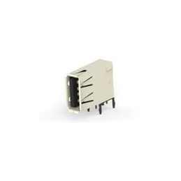 1 pcs : 292336-2 - USB Connectors REC ASY RA 4P TH