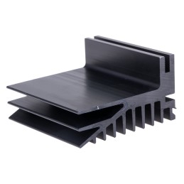 1 pcs - Heatsink, 5.1°C/W, 50 x 50 x 28mm, Clip