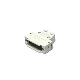 1 pcs : 165X14169X - D-Sub Backshells DSUB PLST HD9-50POS STR ENTRY W/JK SCRWS