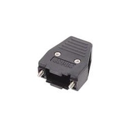 1 pcs : 165X11239X - D-Sub Backshells DSUB PLST HD 9-50POS STR/SE JK SCR/SDE L