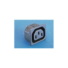 1 pcs : PX0695/10/PC - AC Power Entry Modules SNAP-IN 1MM PNL PC SPILLS