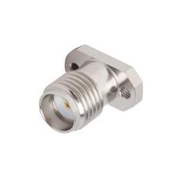1 pcs : SF2921-61356 - RF Connectors / Coaxial Connectors SMA F PCB Comp/Mnt Connector 2 Hole