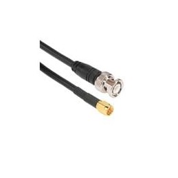 1 pcs : CO-058SMABNC0-007.5 - RF Cable Assemblies CA SMA M/BNC M