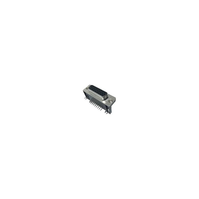 1 pcs : K66X-A26S-N - D-Sub High Density Connectors .350 26P SOCKET R/A BOARD LOCK