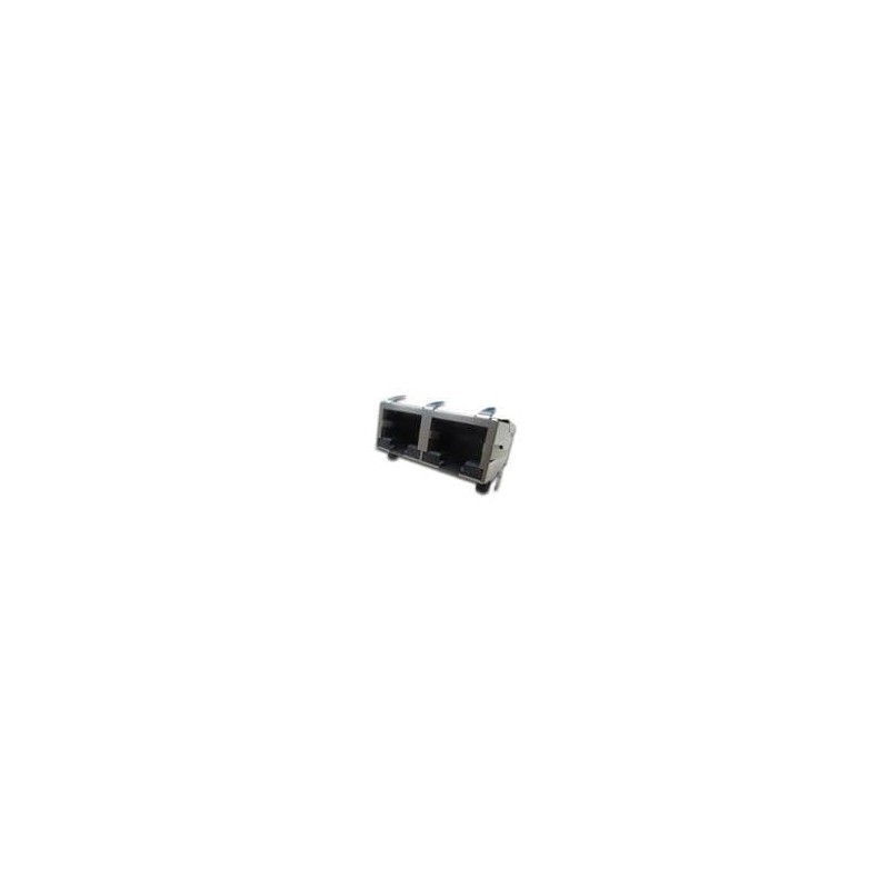 1 pcs : RJSBE5381C2 - Modular Connectors / Ethernet Connectors RJ45 RA Shielded W/ LEDs
