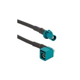 1 pcs : 095FJZFPZAGM100 - RF Cable Assemblies FAKRA Straight Plug G-58 Cable, 1 Meters