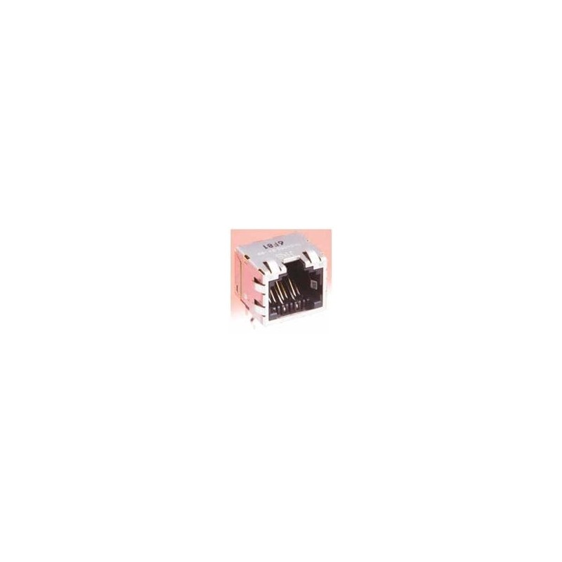 1 pcs : TM24RSG-5A-88 - Modular Connectors / Ethernet Connectors Modular Jack F 8 POS Solder RA Thru-Hole