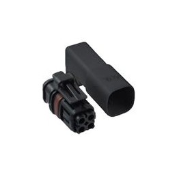 1 pcs : 10-707003-002 - Automotive Connectors 4WAY PLG BDY LOCKING COLLAR/MAIN JNT SEA