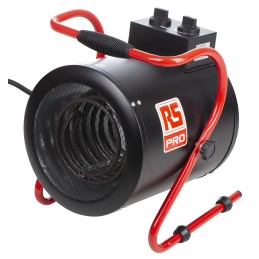 1 pcs - RS PRO 5kW Fan Industrial Heater, Floor Mounted, 415 V BS4343/IEC60309