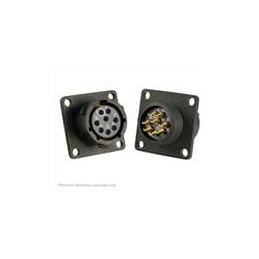 1 pcs : UTS012E8S - Standard Circular Connector 8P Sckt Receptacle Square Flange Sz 12E